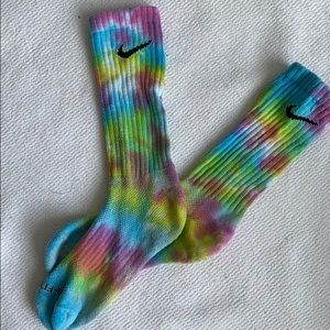 Tye-Died Nike Socks